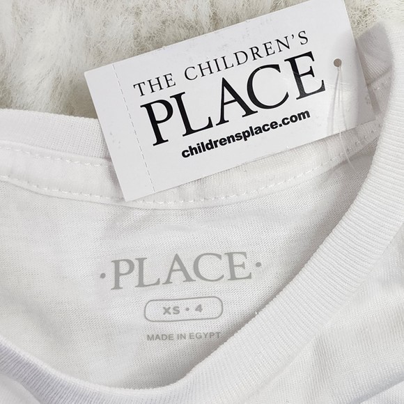 The Children's Place White "Unbeatable" Football Graphic Tee Size … - Picture 3 of 6